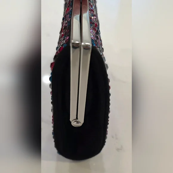 INC International Concepts Rhinestone Clutch - Picture 3 of 11